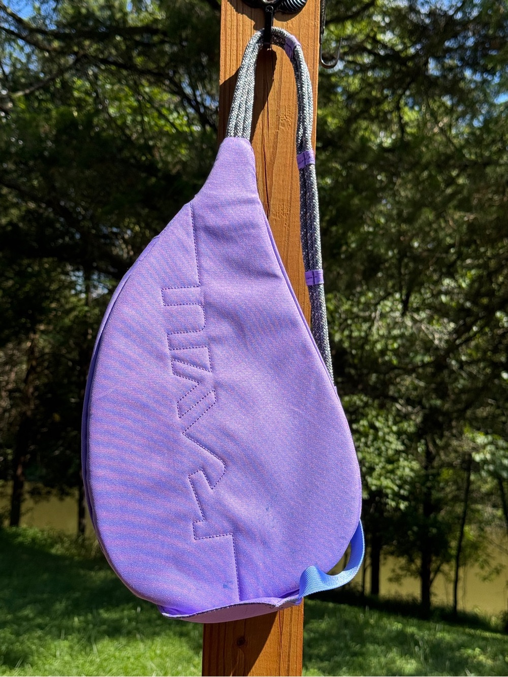 KAVU $60 Rope Sling Bag 💜 Lavender Purple - Picture 2 of 10